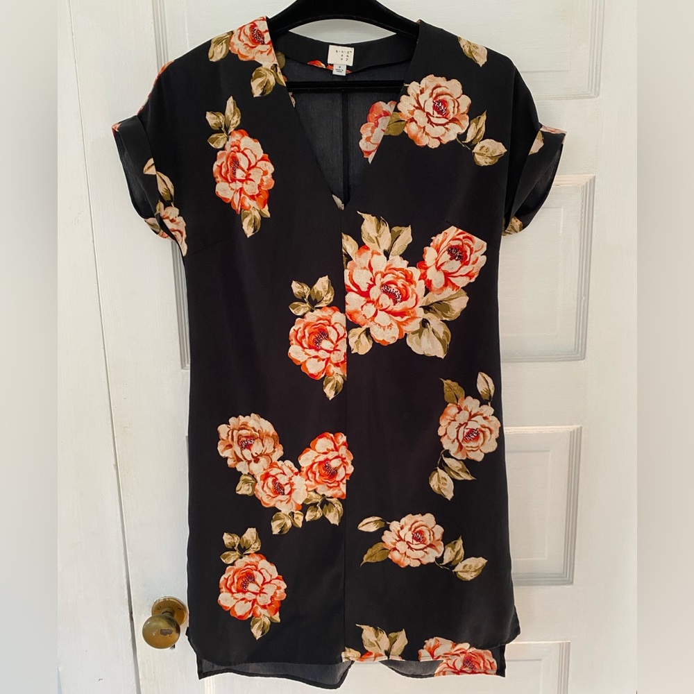 A New Day floral mini dress